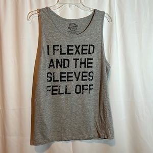 Crazy Dog Men Sleeveless Tank Used- Very Good Condition Size Large